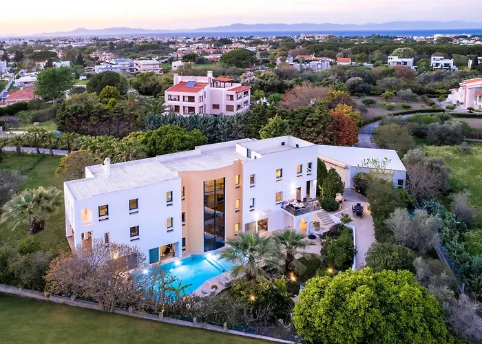 Themis Luxury Private Villa Rhodes With Private Pool ヴィラ イアリソス