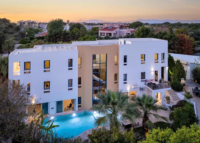 Themis Luxury Private Villa Rhodes With Private Pool