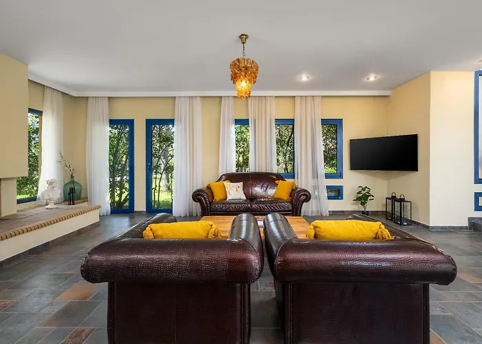 Themis Luxury Private Villa Rhodes With Private Pool *